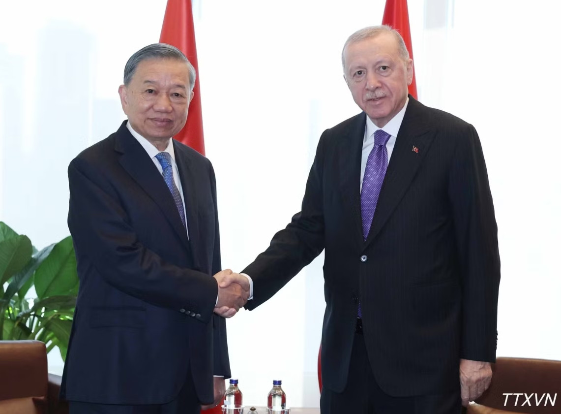 tổng bí thư, chủ tịch nước tô lâm gặp tổng thống thổ nhĩ kỳ tayyip erdogan hình ảnh 1 tong bi thu, chu tich nuoc to lam gap tong thong tho nhi ky tayyip erdogan hinh anh 1