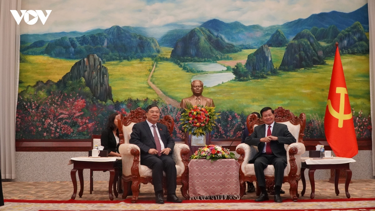 phó thủ tướng thường trực phạm gia túc thăm và làm việc tại lào hình ảnh 1 pho thu tuong thuong truc pham gia tuc tham va lam viec tai lao hinh anh 1