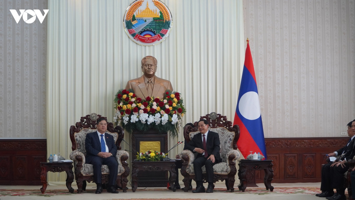 phó thủ tướng thường trực phạm gia túc thăm và làm việc tại lào hình ảnh 2 pho thu tuong thuong truc pham gia tuc tham va lam viec tai lao hinh anh 2