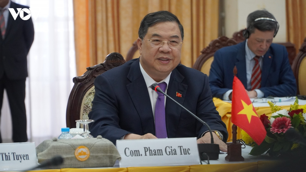 phó thủ tướng thường trực phạm gia túc thăm và làm việc tại lào hình ảnh 4 pho thu tuong thuong truc pham gia tuc tham va lam viec tai lao hinh anh 4