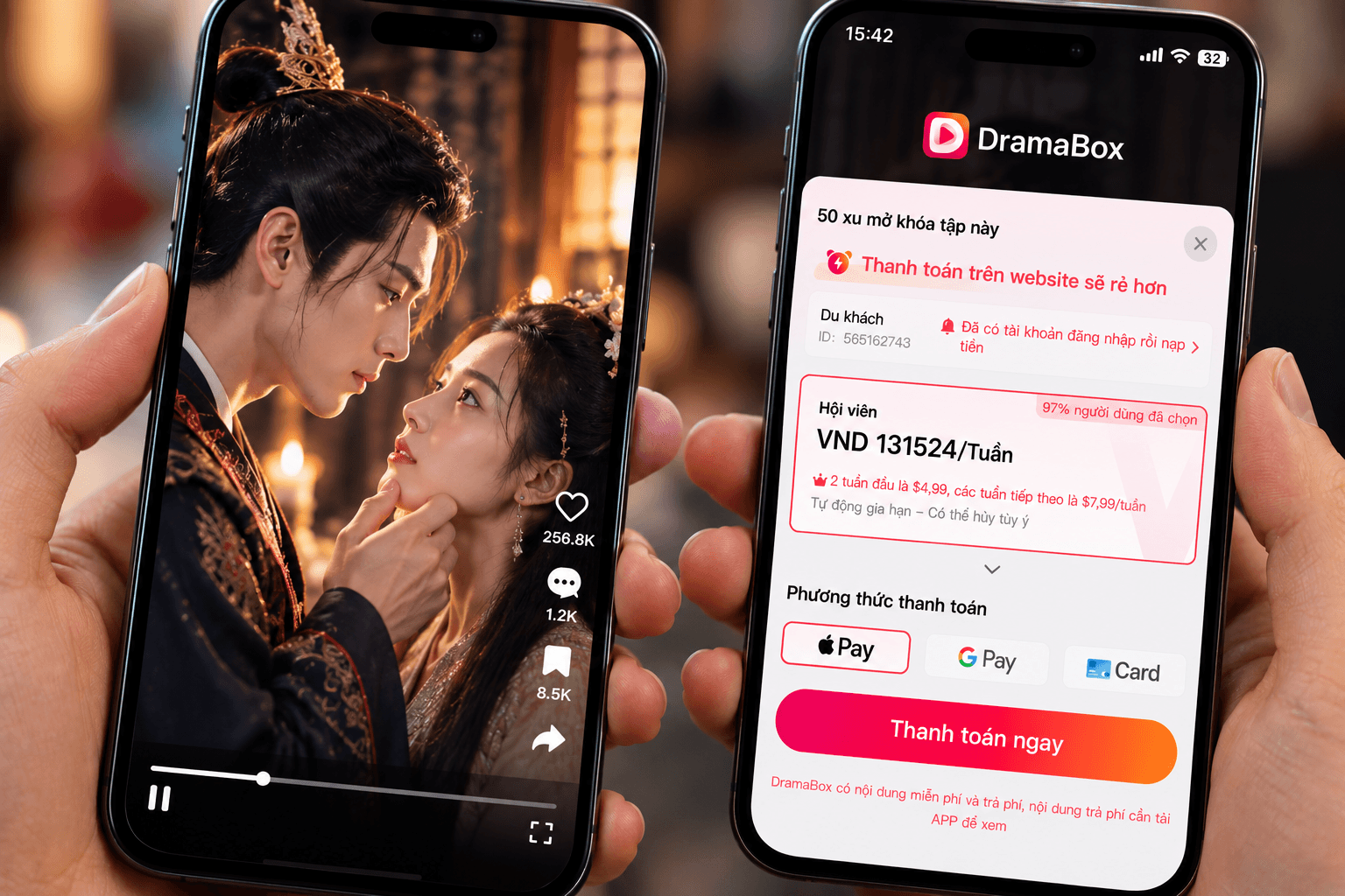 Nhiều người sẵn sàng nạp tiền để mở khóa các tập phim AI bị giới hạn sau những đoạn cao trào.