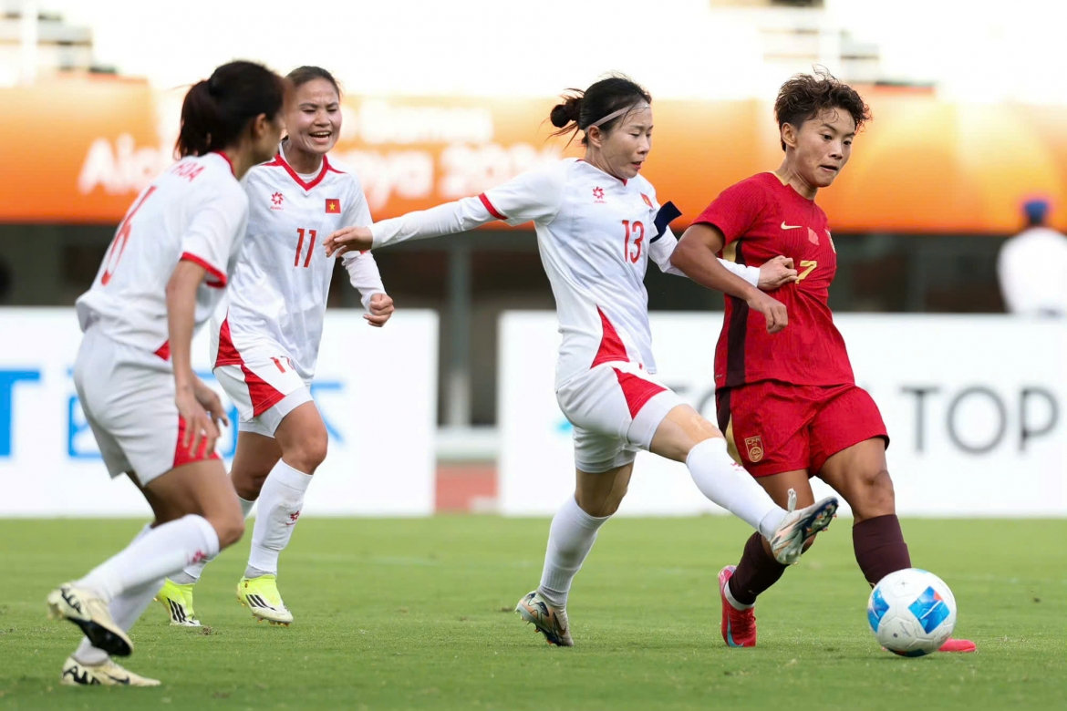thung luoi dang tiec o hiep phu, Dt nu viet nam ngang cao dau roi asiad 2026 hinh anh 5