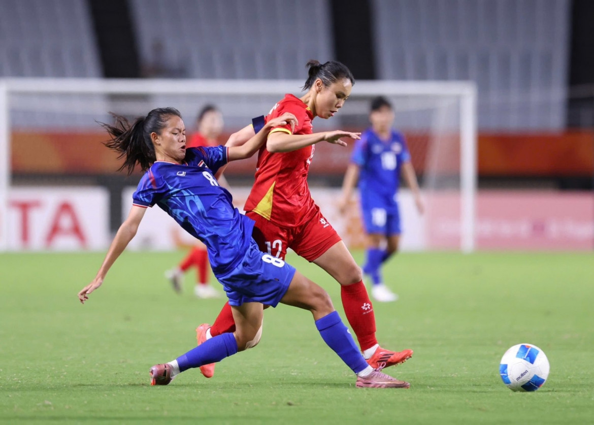 thung luoi dang tiec o hiep phu, Dt nu viet nam ngang cao dau roi asiad 2026 hinh anh 9