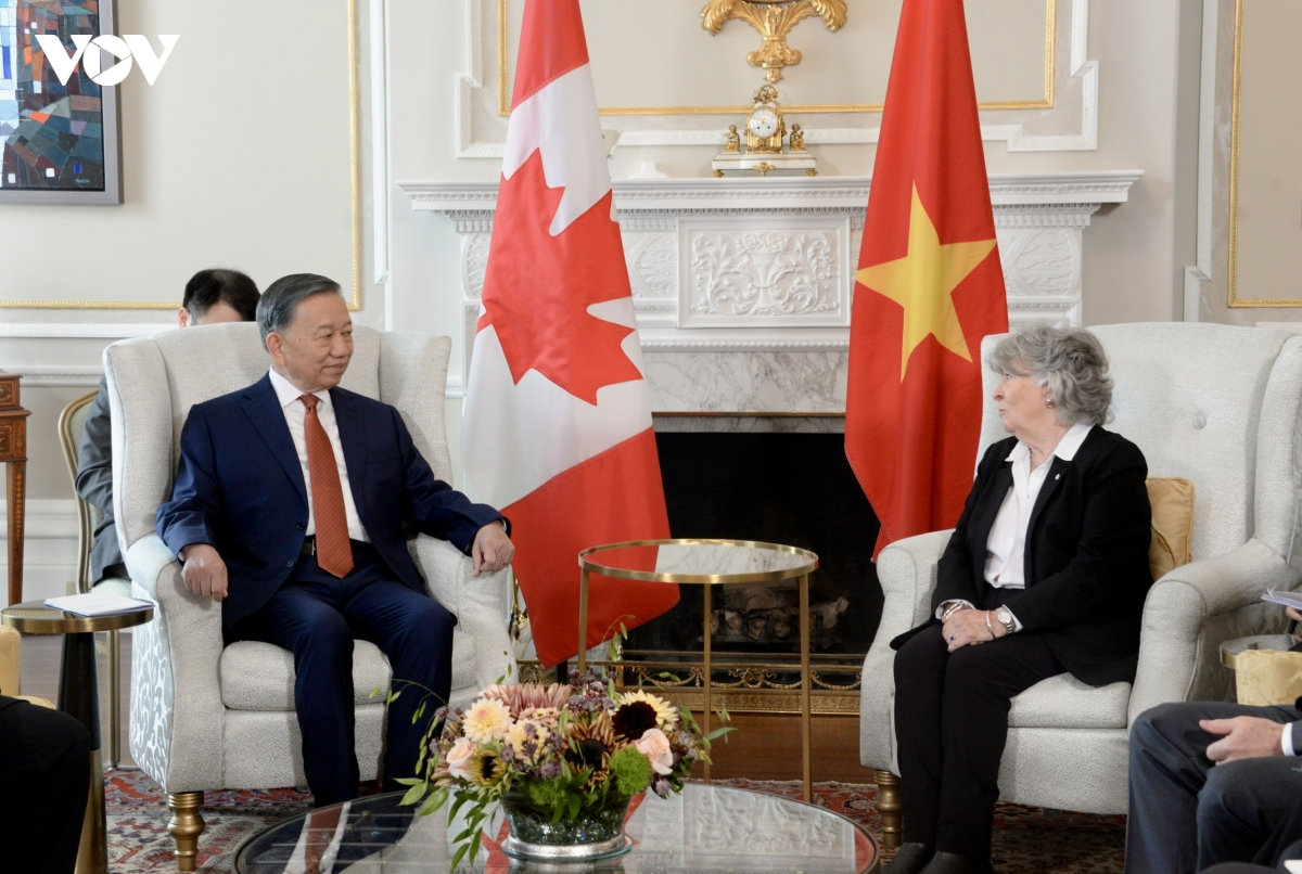 tổng bí thư, chủ tịch nước tô lâm hội kiến toàn quyền canada louise arbour hình ảnh 2 tong bi thu, chu tich nuoc to lam hoi kien toan quyen canada louise arbour hinh anh 2