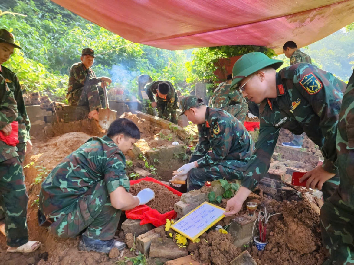 nối dài hành trình tìm kiếm những liệt sĩ còn nằm lại Điện biên hình ảnh 2 noi dai hanh trinh tim kiem nhung liet si con nam lai Dien bien hinh anh 2