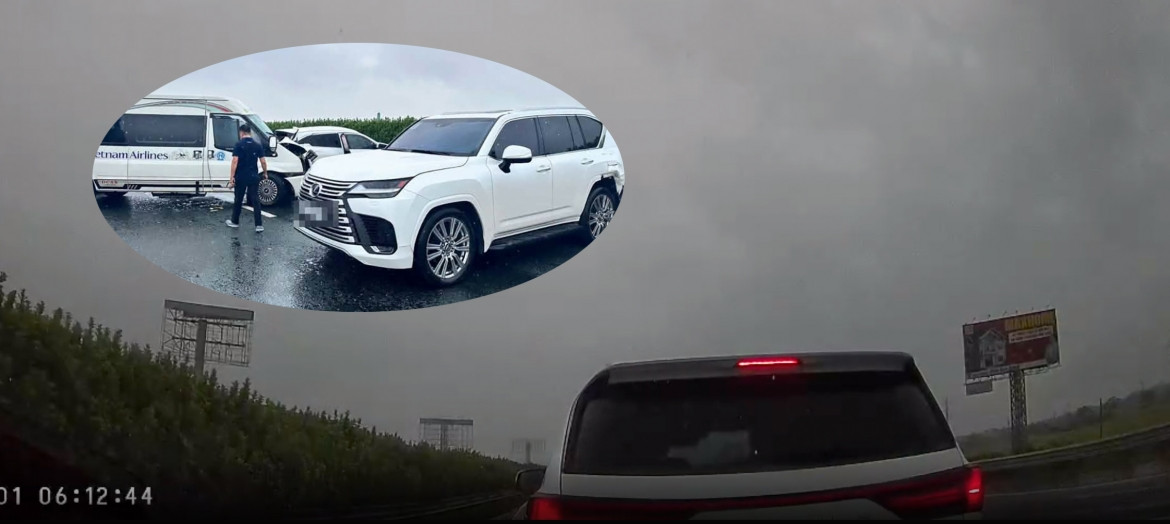 tạm giữ hình sự tài xế xe lexus trong vụ tai nạn trên cao tốc pháp vân - cầu giẽ hình ảnh 1 tam giu hinh su tai xe xe lexus trong vu tai nan tren cao toc phap van - cau gie hinh anh 1