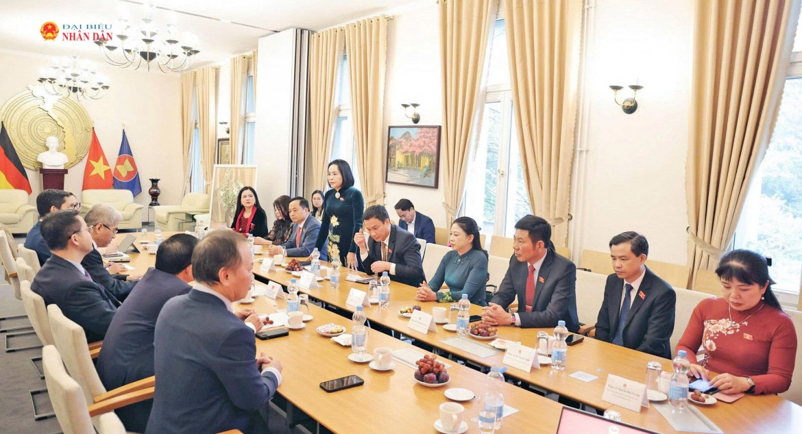 pho chu tich quoc hoi nguyen thi thanh tham, lam viec tai cong hoa lien bang Duc hinh anh 3