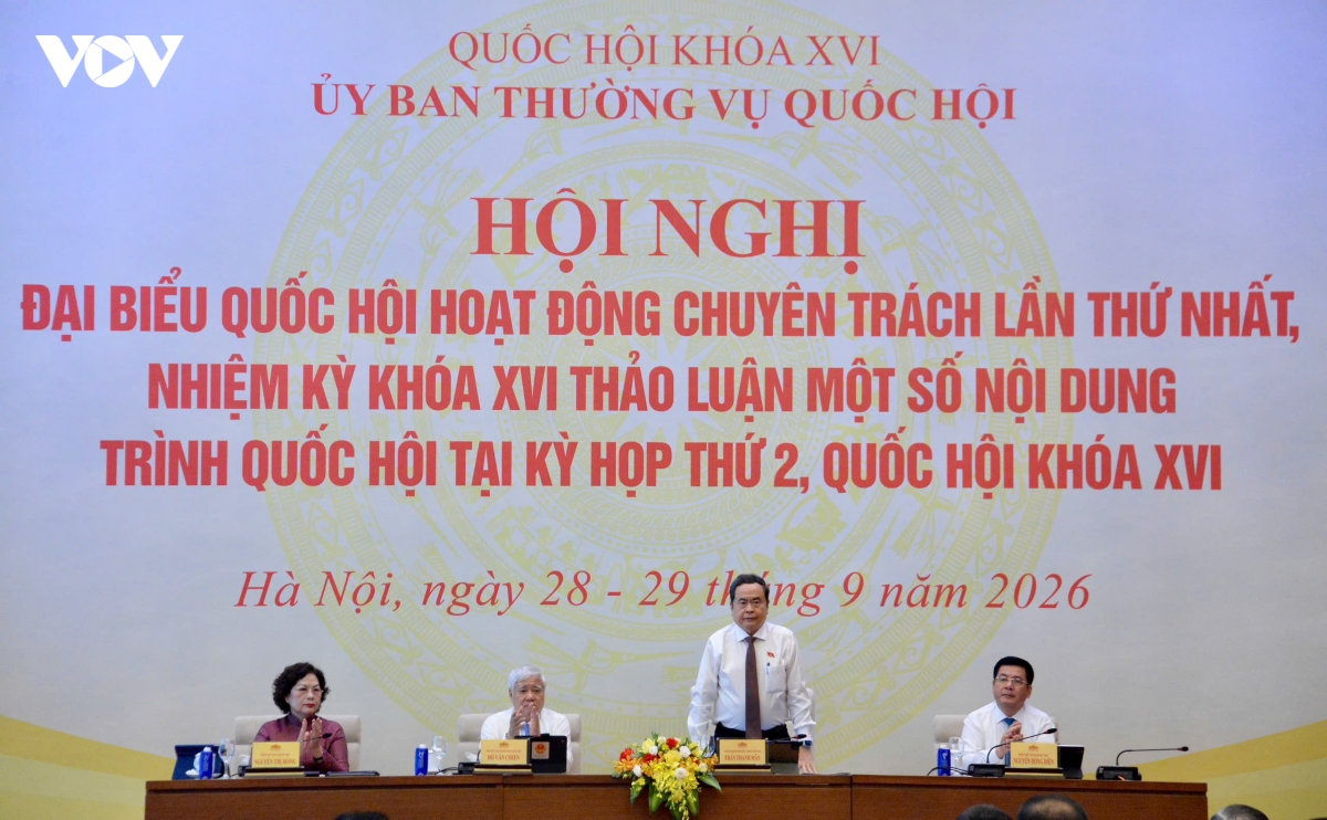 Dai bieu quoc hoi hoat dong chuyen trach thao luan ve 17 du an luat hinh anh 1