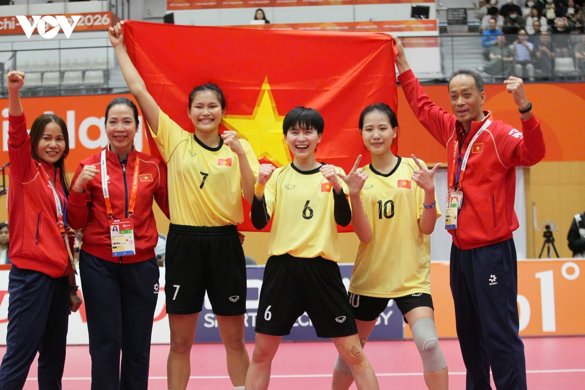 cầu mây nữ việt nam giành hcv asiad 2026 vượt qua áp lực, giải khát thành công hình ảnh 1 cau may nu viet nam gianh hcv asiad 2026 vuot qua ap luc, giai khat thanh cong hinh anh 1