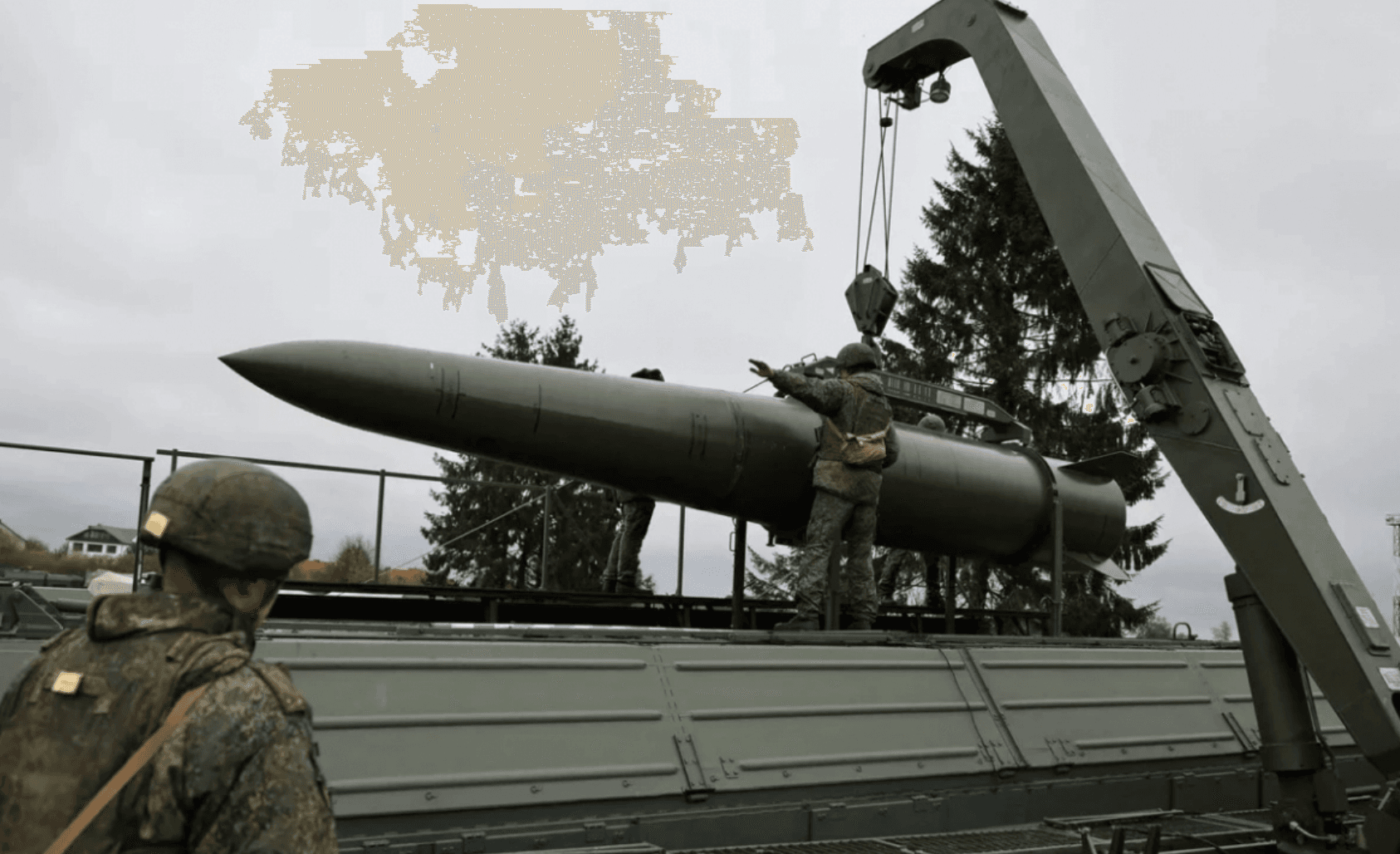 Tên lửa đạn đạo chiến thuật Iskander-M của Nga. (Ảnh: Sputnik)