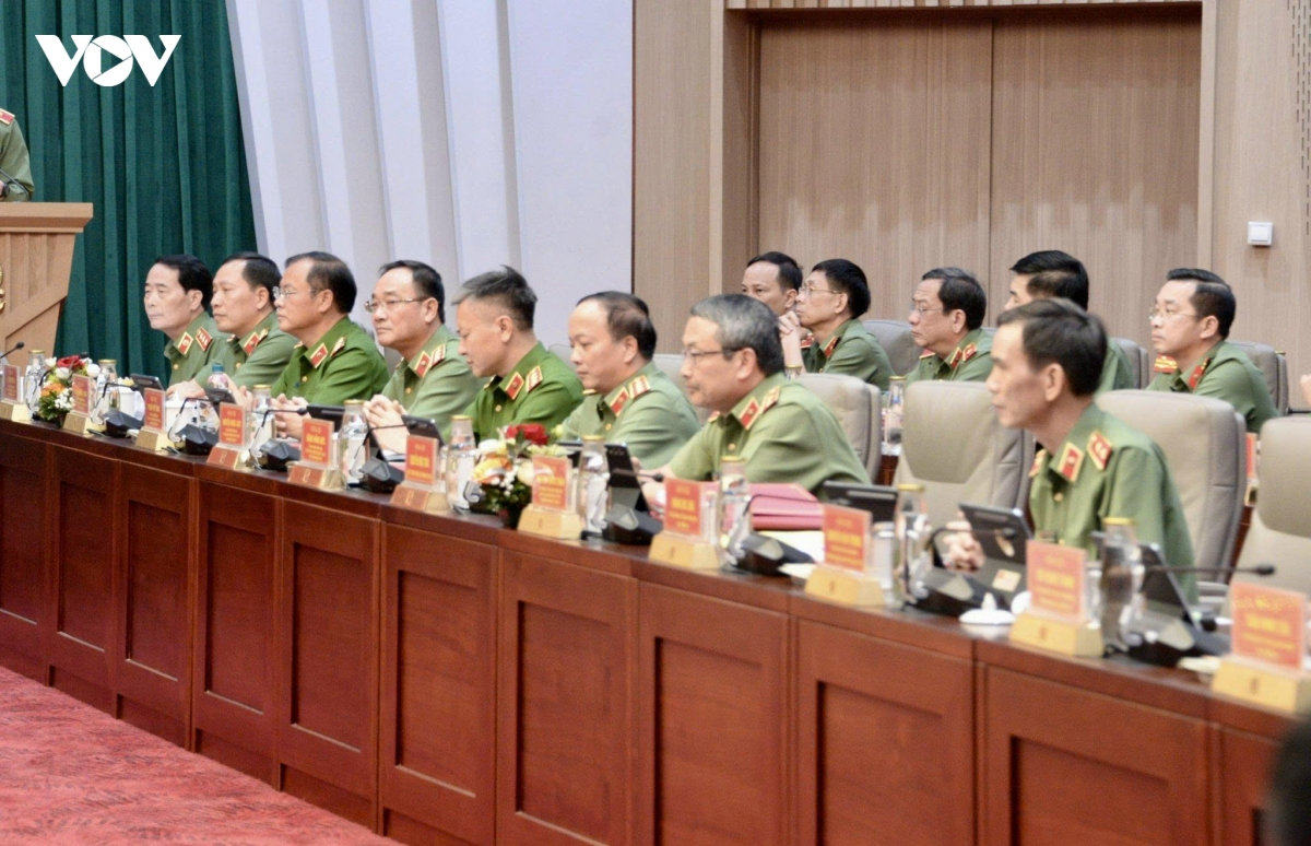 tong bi thu, chu tich nuoc to lam du hoi nghi Dang uy cong an trung uong quy iii hinh anh 5