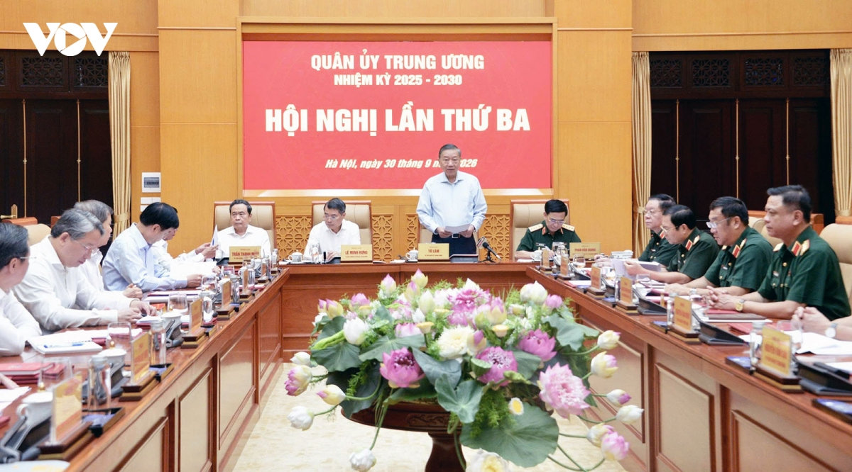 tong bi thu, chu tich nuoc to lam chu tri hoi nghi quan uy trung uong hinh anh 1