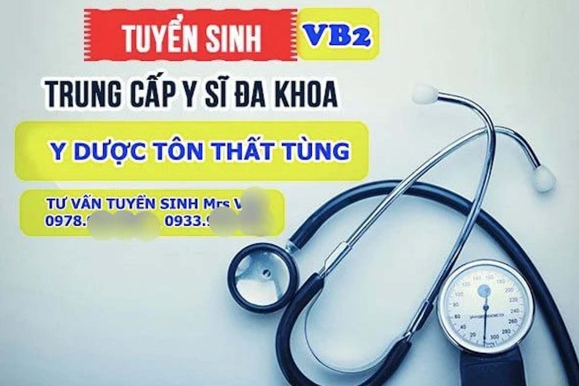 Trường Trung cấp y - Dược Tôn Thất Tùng tuyển sinh, đào tạo, tổ chức thi không đúng quy định. (Ảnh: Dân Việt)