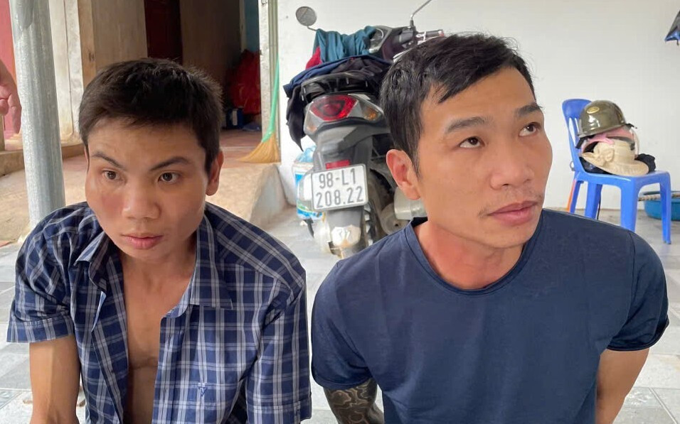 2 trong số 4 kẻ trộm chó vừa bị khởi tố.