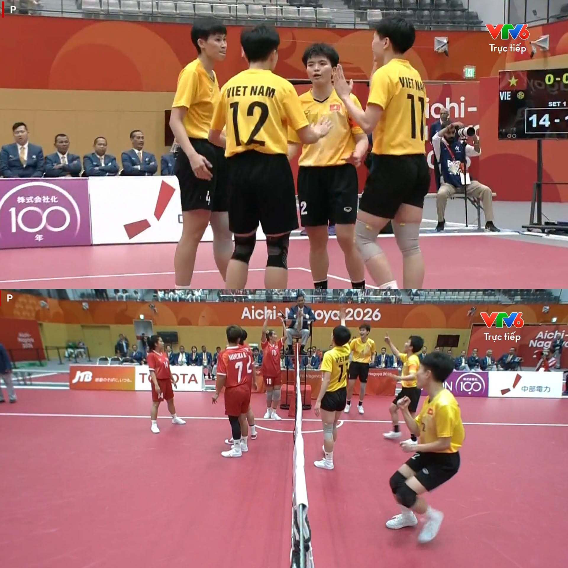 Cầu mây nữ giành tấm HCV thứ ba tại ASIAD 2026 cho Đoàn thể thao Việt Nam. (Ảnh: ON Sports)