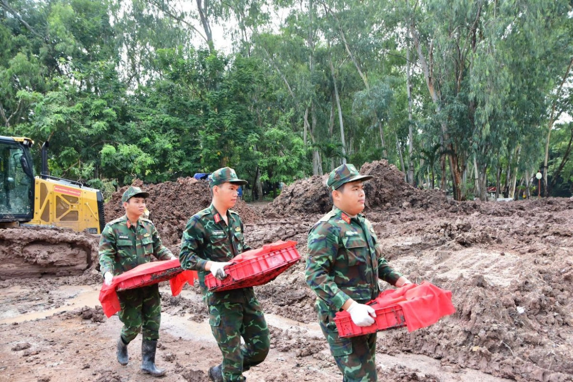 phát hiện thêm 8 hài cốt liệt sĩ tại công viên lê thị riêng hình ảnh 3 phat hien them 8 hai cot liet si tai cong vien le thi rieng hinh anh 3