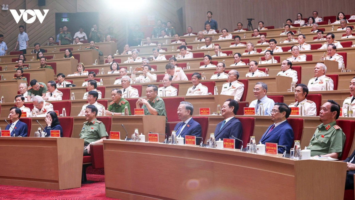 tong bi thu, chu tich nuoc to lam du Dai hoi toan quoc hoi cuu cong an nhan dan hinh anh 4