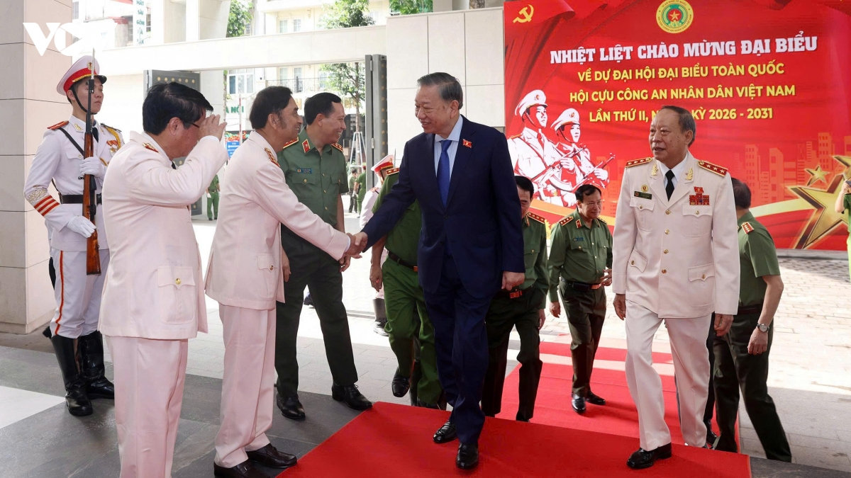 tong bi thu, chu tich nuoc to lam du Dai hoi toan quoc hoi cuu cong an nhan dan hinh anh 3