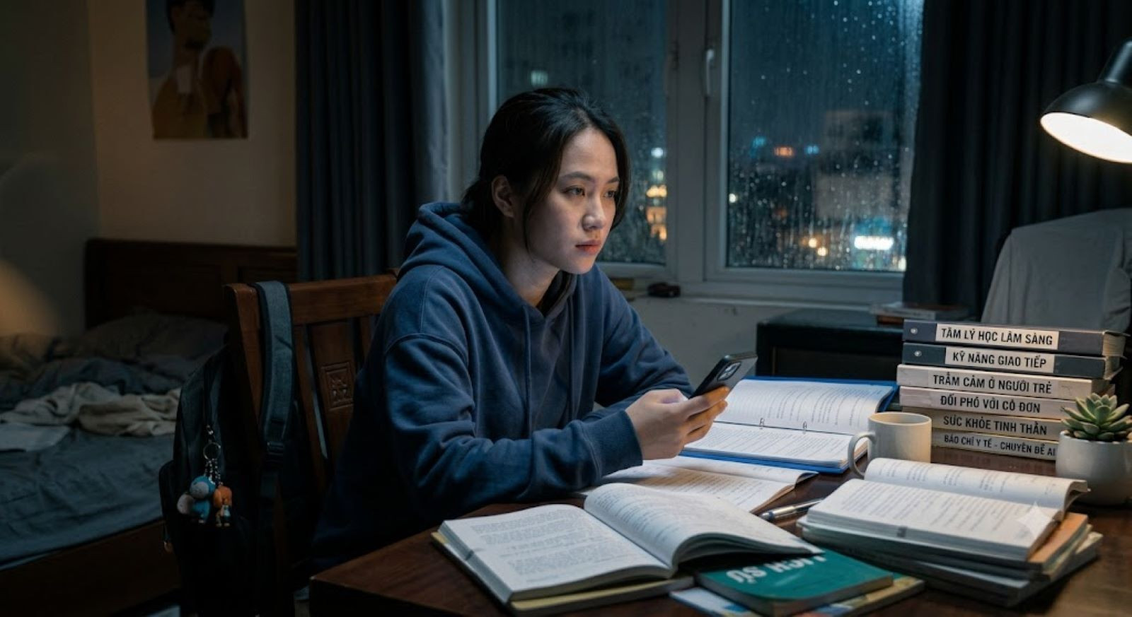 Thất tình, stress hay áp lực công việc, người trẻ chọn AI làm ‘bạn tâm giao’ (Ảnh minh họa)