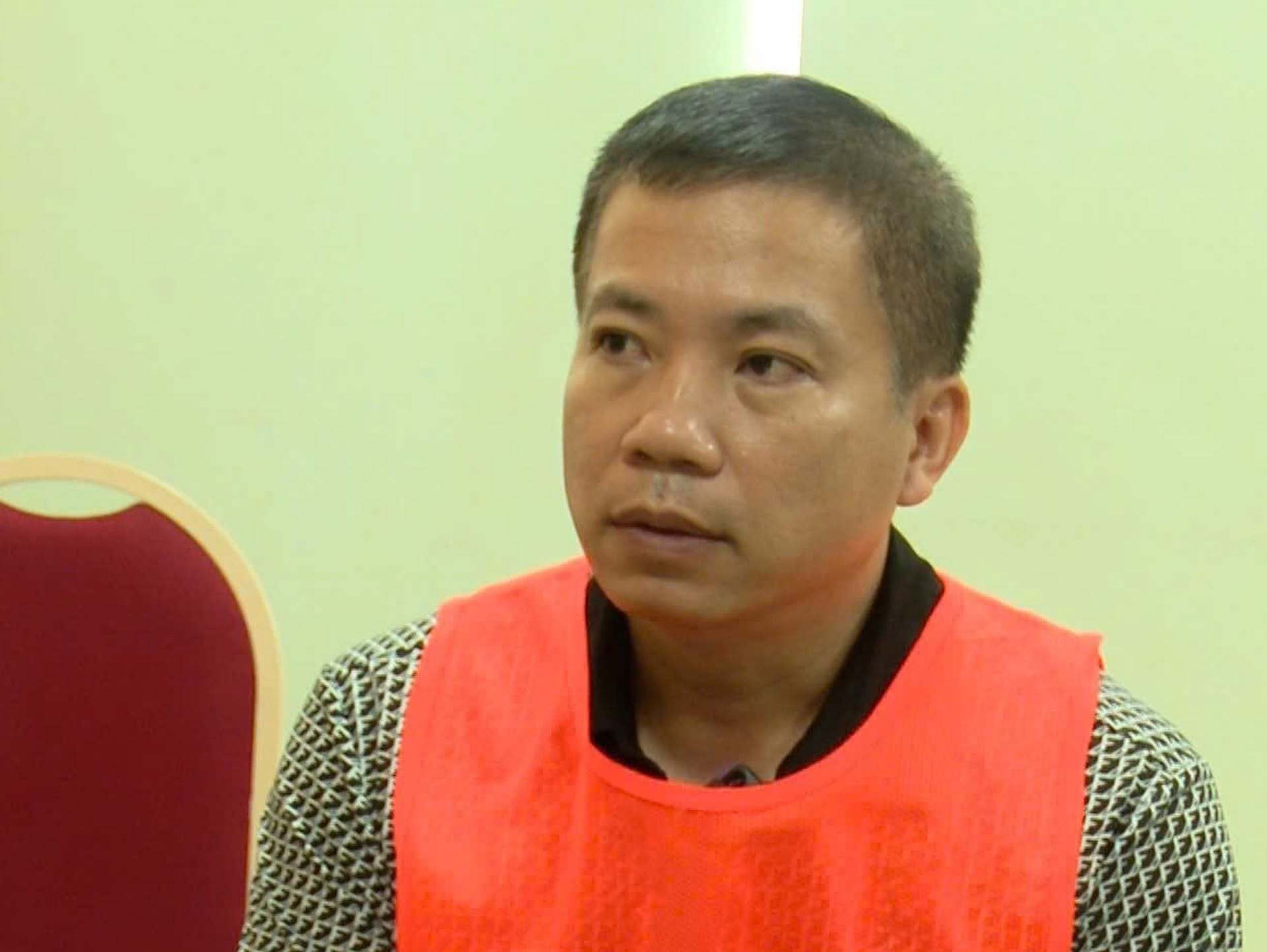 Bị can Vũ Ngọc Vinh.