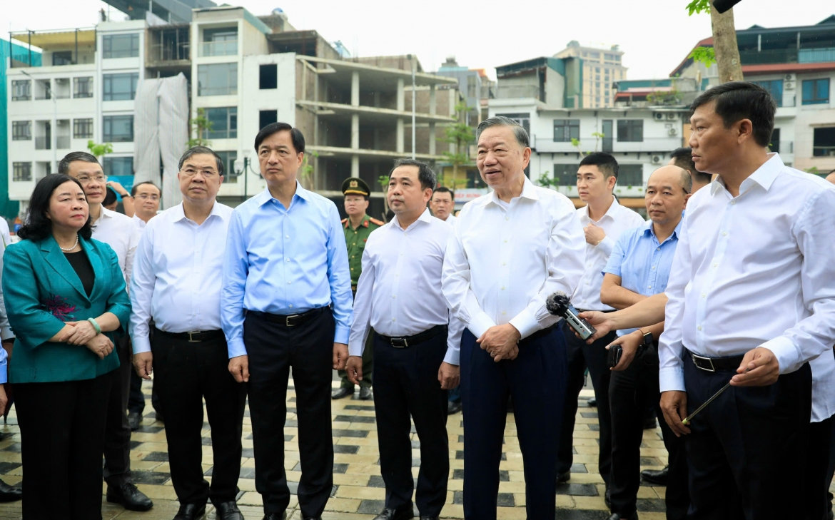 tổng bí thư, chủ tịch nước chỉ đạo đẩy nhanh tiến độ các tuyến vành đai tại hà nội hình ảnh 2 tong bi thu, chu tich nuoc chi dao day nhanh tien do cac tuyen vanh dai tai ha noi hinh anh 2