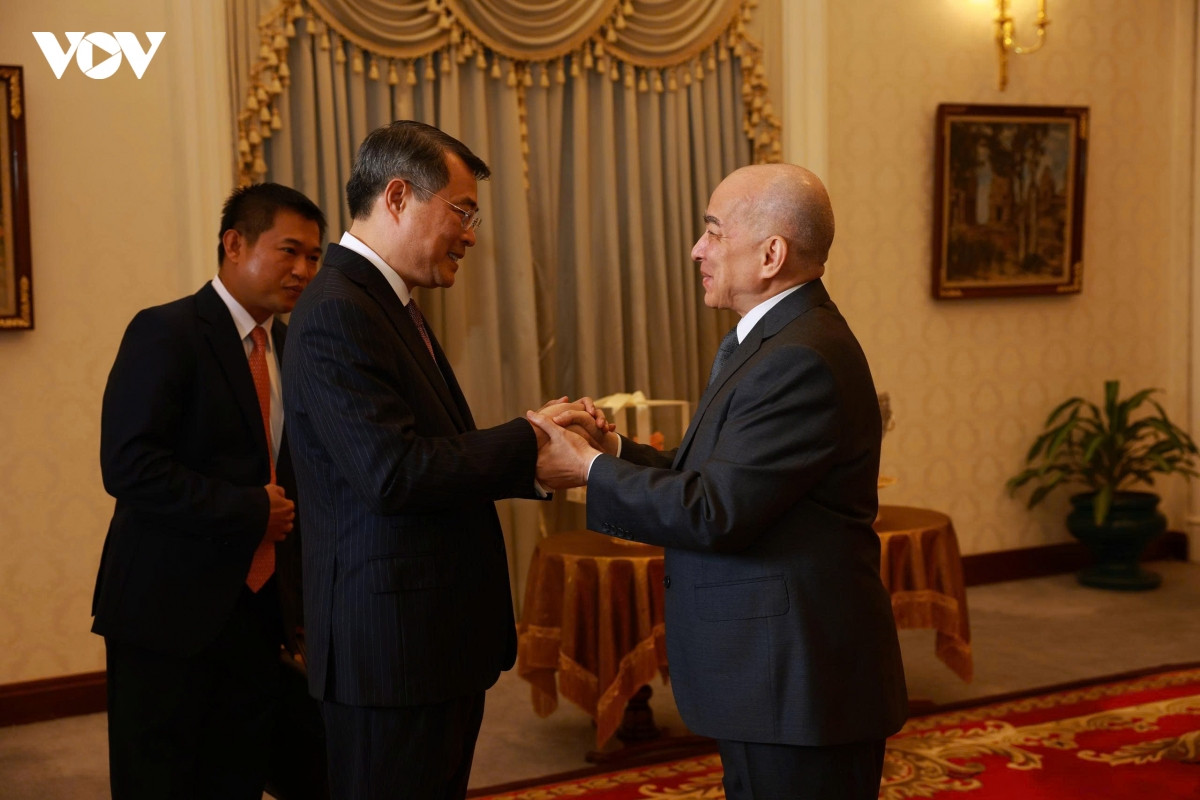 thu tuong chao quoc vuong norodom sihamoni hinh anh 1