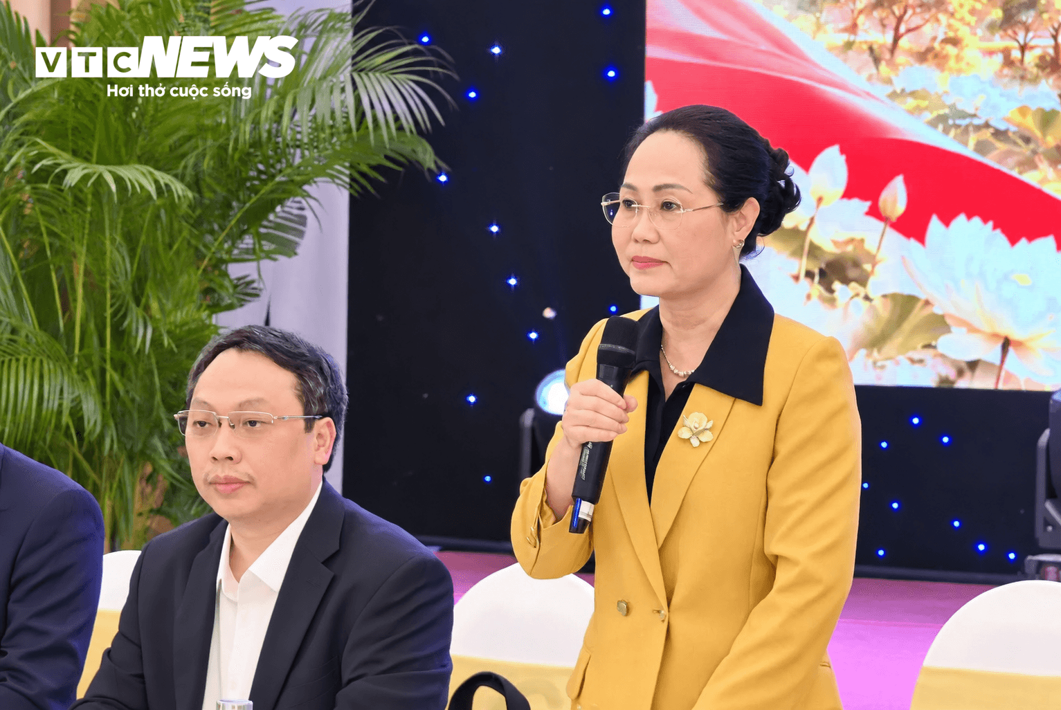 Bà Lâm Thị Phương Thanh - Bộ trưởng Văn hóa, Thể thao và Du lịch - phát biểu tại sự kiện.