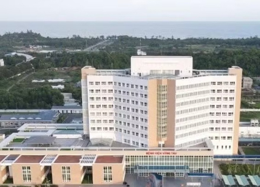 Bệnh viện Đa khoa Vũng Tàu - nơi xảy ra vụ việc.