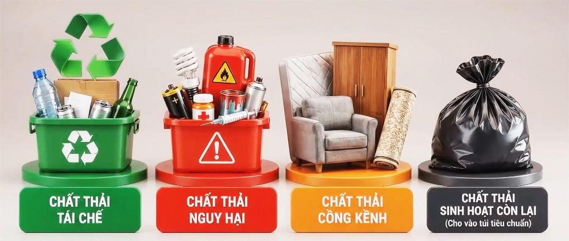ha noi thi diem tui rac tieu chuan bo rac dung cach, giam chi phi xu ly hinh anh 5