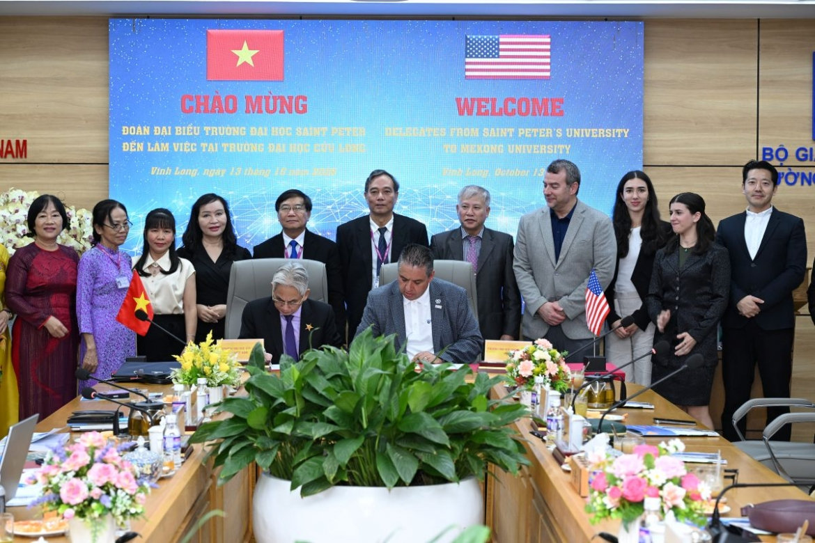 trường Đại học cửu long ký hợp tác với trường Đại học saint peter s, hoa kỳ hình ảnh 3 truong Dai hoc cuu long ky hop tac voi truong Dai hoc saint peter s, hoa ky hinh anh 3
