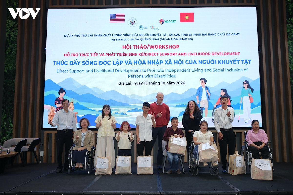 chính phủ hoa kỳ hỗ trợ người khuyết tật ở gia lai và quảng ngãi hình ảnh 2 chinh phu hoa ky ho tro nguoi khuyet tat o gia lai va quang ngai hinh anh 2