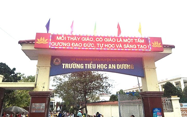 Trường Tiểu học An Dương, phường An Dương, TP Hải Phòng.