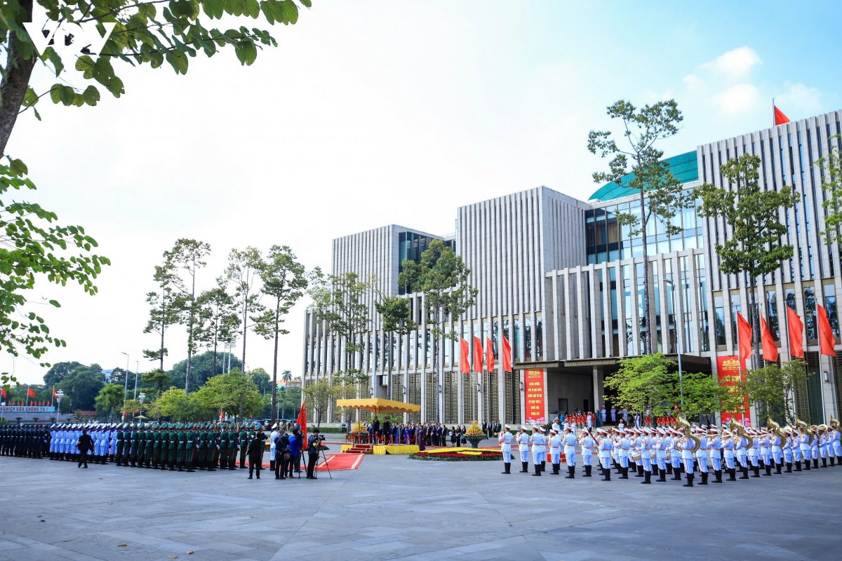 tổng bí thư, chủ tịch nước tô lâm chủ trì lễ đón tổng thống thụy sỹ guy parmelin hình ảnh 3 tong bi thu, chu tich nuoc to lam chu tri le don tong thong thuy sy guy parmelin hinh anh 3