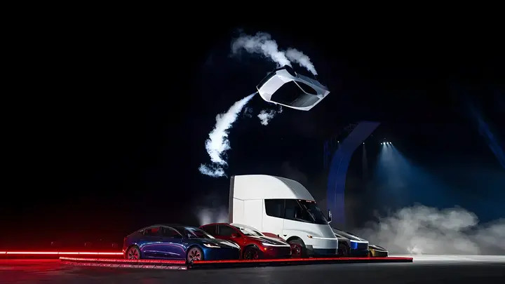 Tesla Roadster được ứng dụng các công nghệ hàng không vũ trụ.