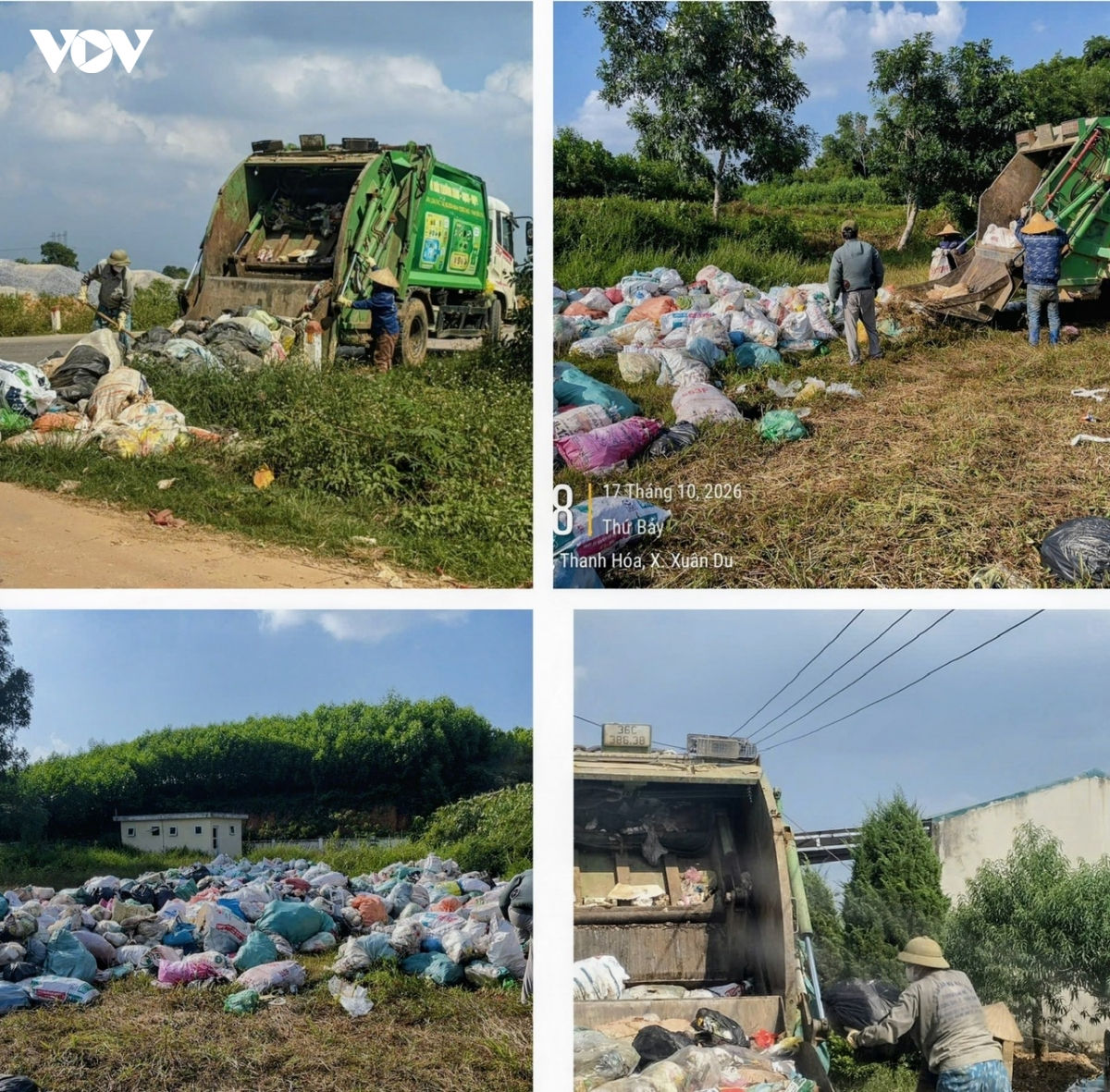 sau phản ánh của vov, rác thải ở xã xuân du đã được thu gom, xử lý hình ảnh 2 sau phan anh cua vov, rac thai o xa xuan du da duoc thu gom, xu ly hinh anh 2