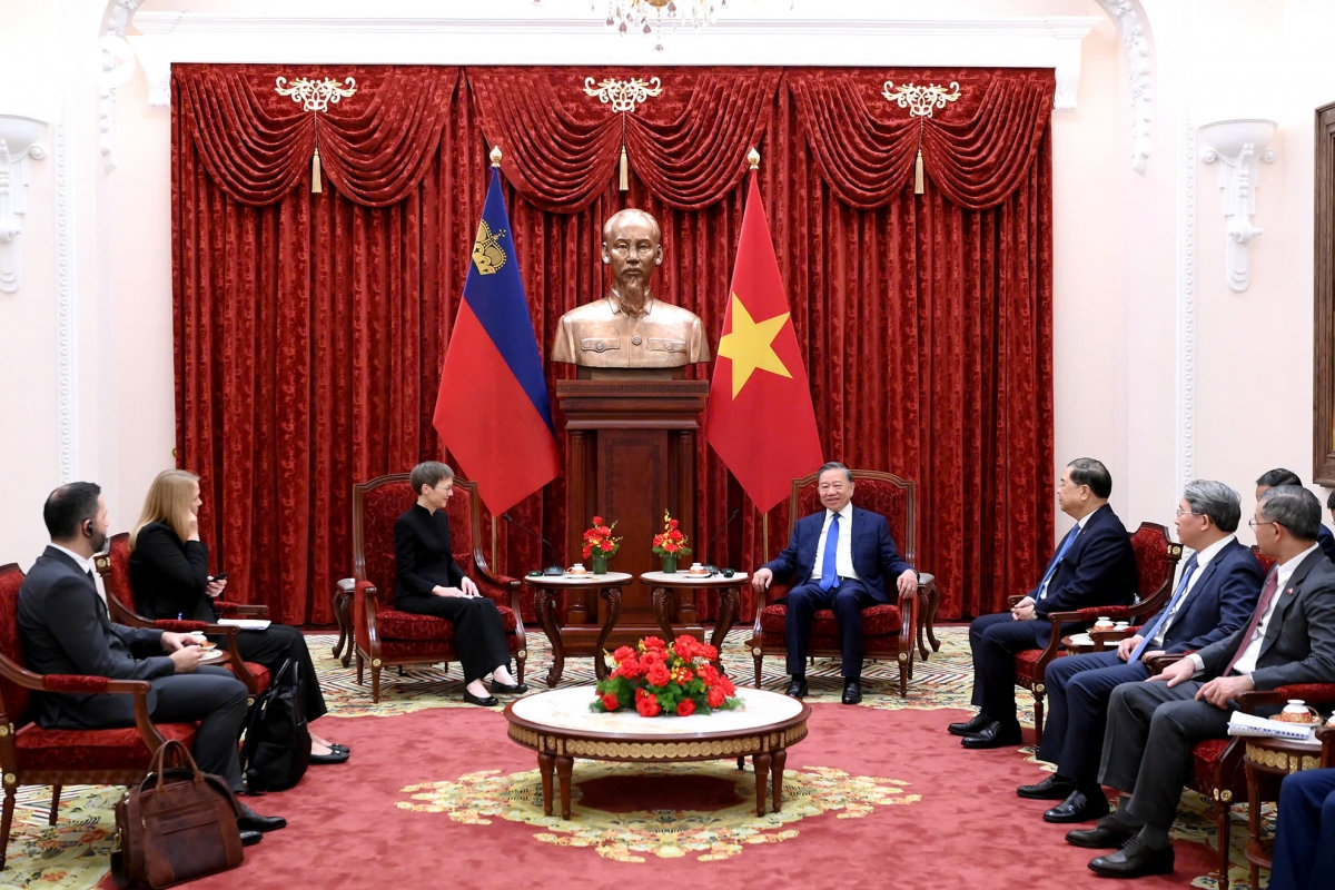 tổng bí thư, chủ tịch nước tô lâm tiếp thủ tướng công quốc liechtenstein hình ảnh 3 tong bi thu, chu tich nuoc to lam tiep thu tuong cong quoc liechtenstein hinh anh 3