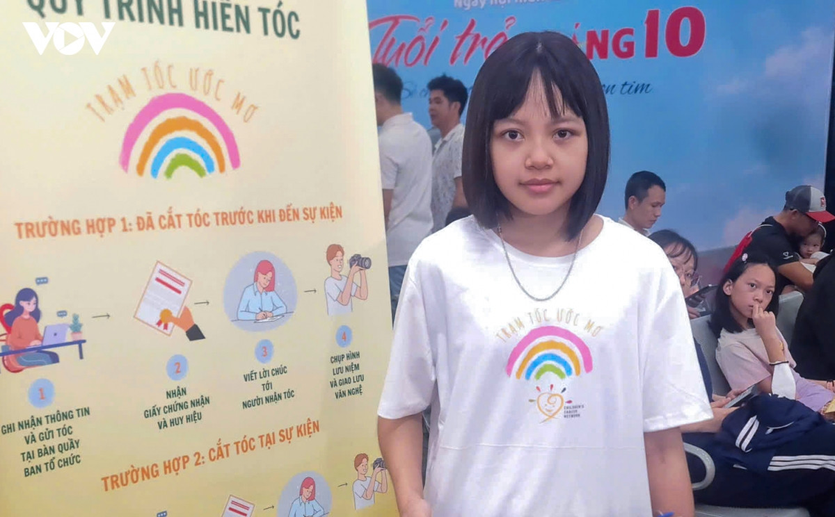 nuoi toc gan bon nam de hien tang tre em bi ung thu hinh anh 4