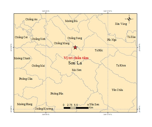 sơn la động đất 4,2 độ richter, người dân cảm nhận rõ rung lắc hình ảnh 1 son la dong dat 4,2 do richter, nguoi dan cam nhan ro rung lac hinh anh 1
