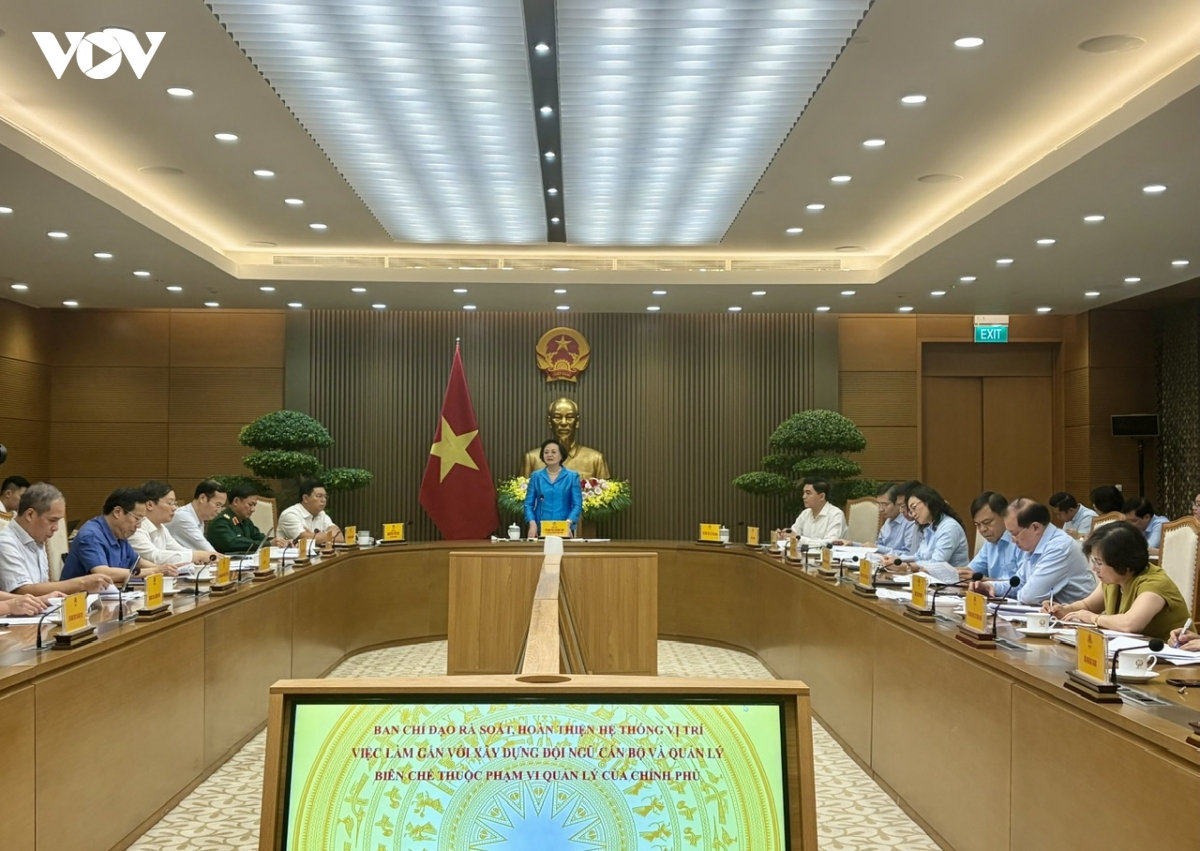 phó thủ tướng không lấy biên chế hiện có để hợp thức hóa vị trí việc làm hình ảnh 1 pho thu tuong khong lay bien che hien co de hop thuc hoa vi tri viec lam hinh anh 1