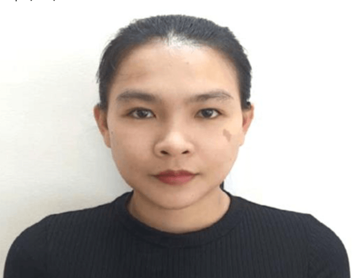 Bị can Nguyễn Thị Thùy Linh. (Ảnh: Công an TP Đồng Nai)