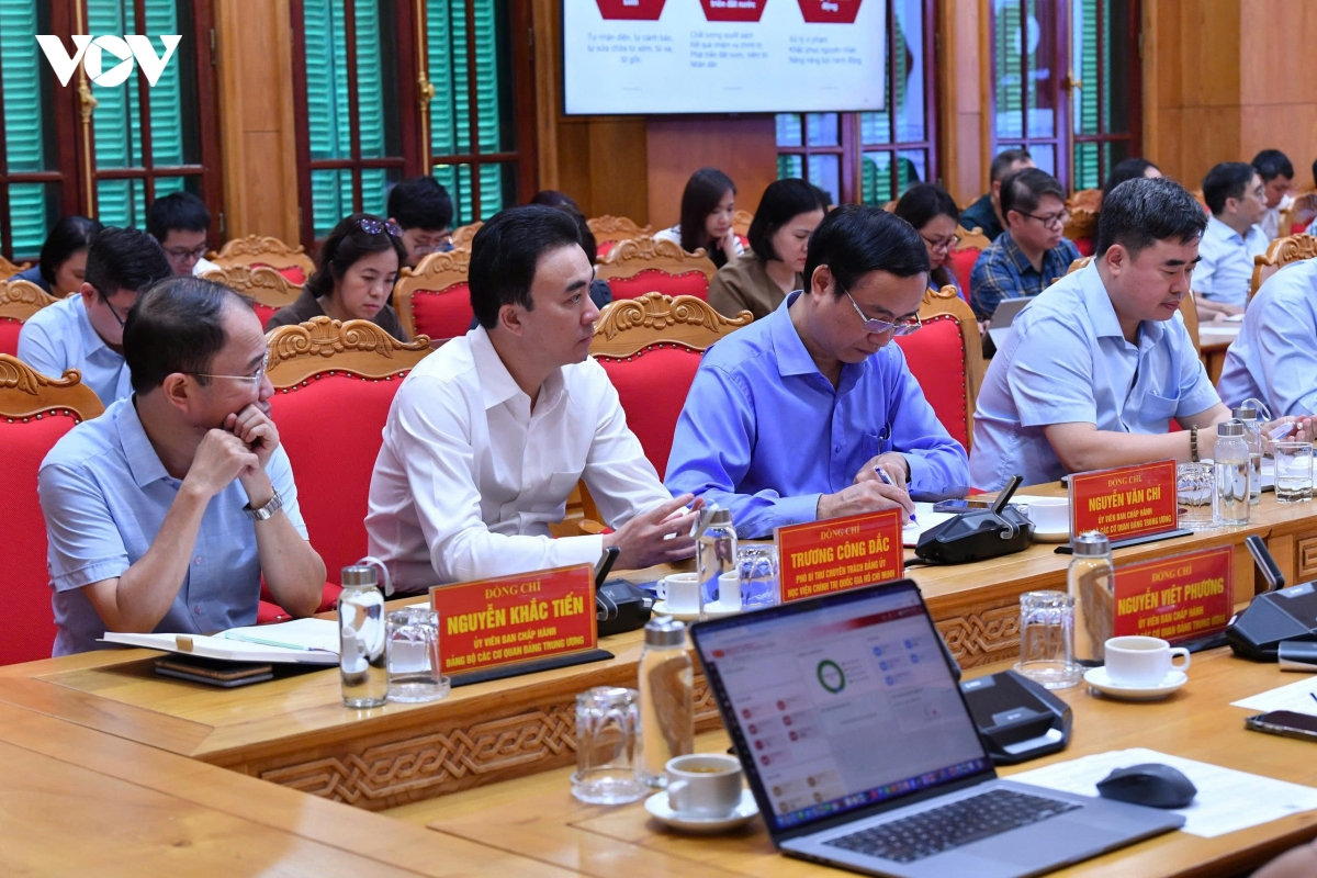 Dang uy cac co quan Dang trung uong quan triet, trien khai nghi quyet trung uong 4 hinh anh 5