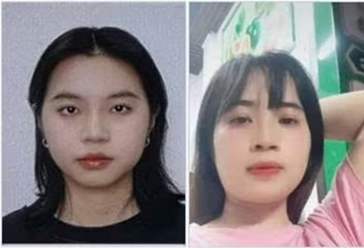 Các bị can Từ Thanh Thảo và Phạm Thị Duyệt.