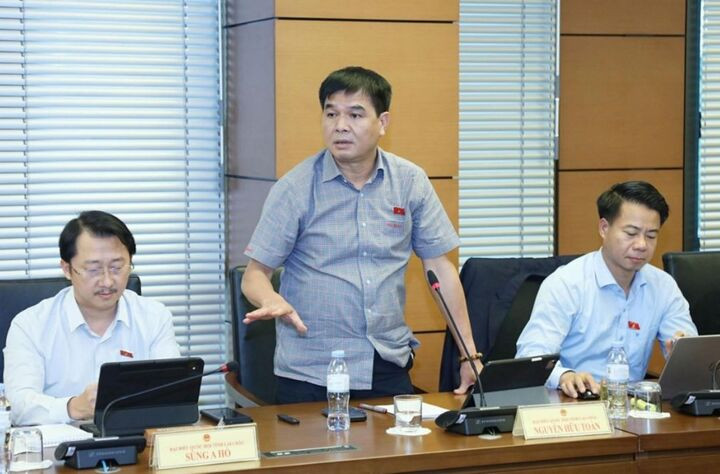 Đại biểu Nguyễn Hữu Toàn, Đoàn Đại biểu Quốc hội tỉnh Lai Châu. (Ảnh: Quốc hội)