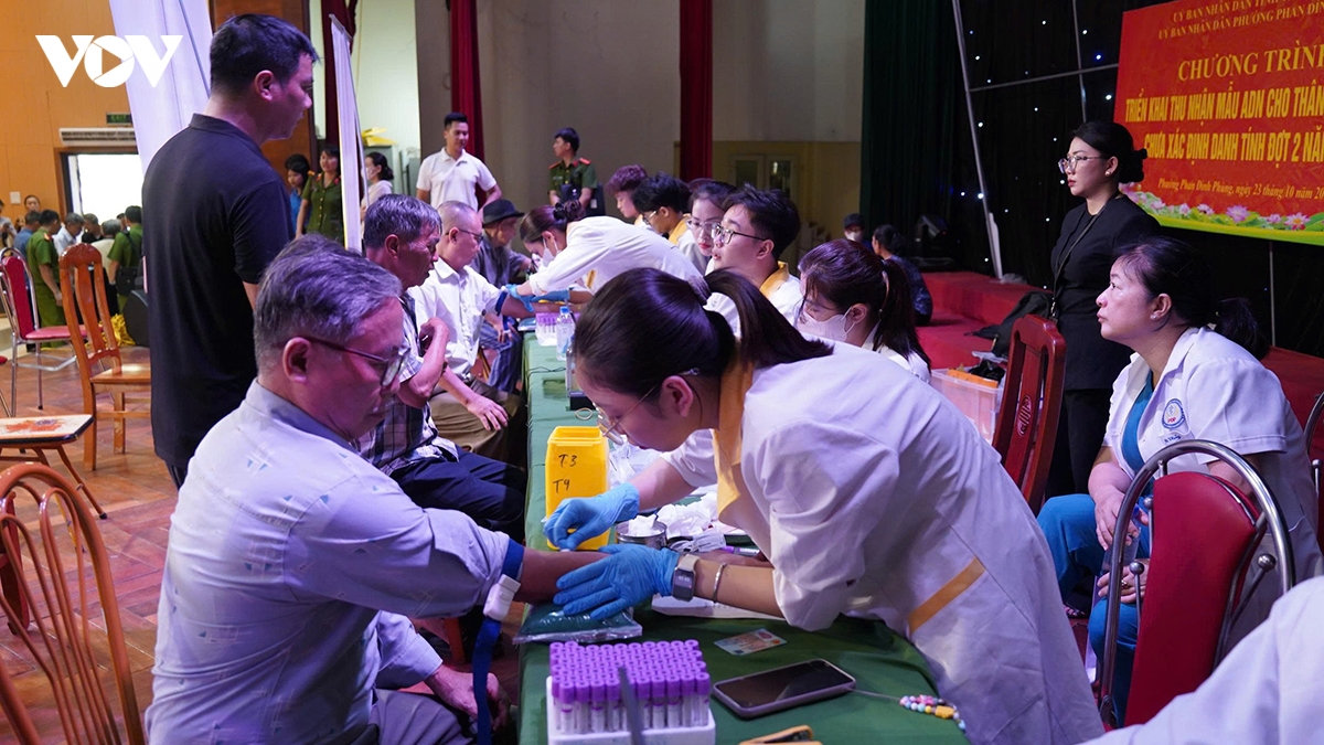 thái nguyên thu nhận adn thân nhân liệt sĩ, mở thêm cơ hội tìm danh tính hình ảnh 2 thai nguyen thu nhan adn than nhan liet si, mo them co hoi tim danh tinh hinh anh 2