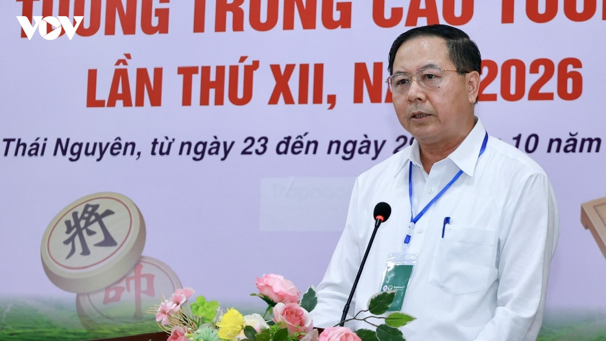 thai nguyen don gan 200 ky thu tranh tai tai giai co tuong trung cao tuoi quoc gia hinh anh 1