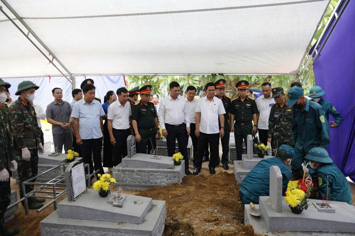 bac ninh hoan thanh lay mau hon 2.700 phan mo liet si, vuot tien do 6,5 thang hinh anh 2