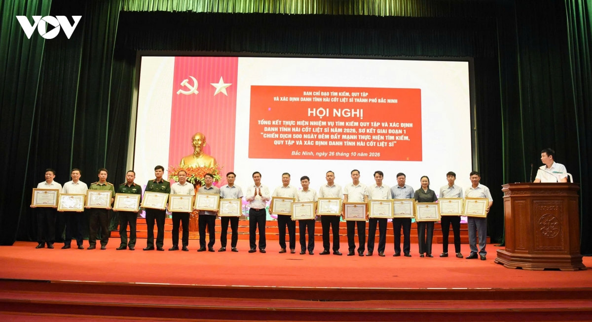 bac ninh hoan thanh lay mau hon 2.700 phan mo liet si, vuot tien do 6,5 thang hinh anh 1