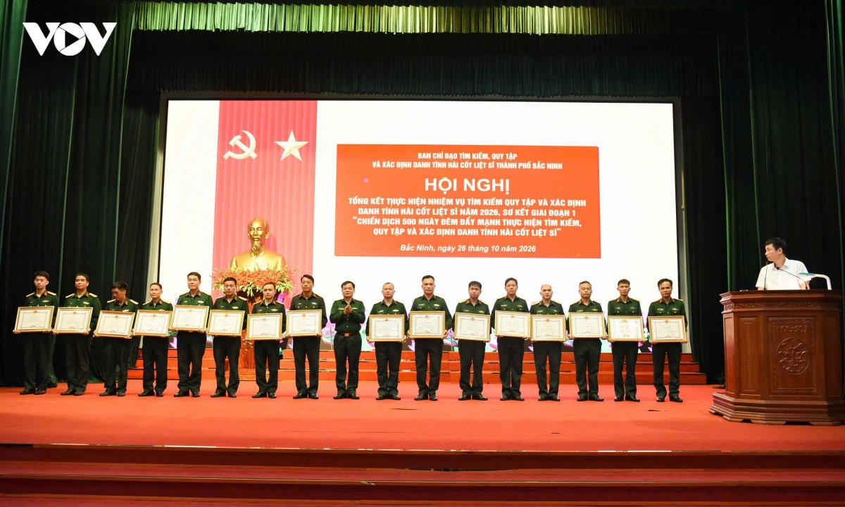 bac ninh hoan thanh lay mau hon 2.700 phan mo liet si, vuot tien do 6,5 thang hinh anh 5