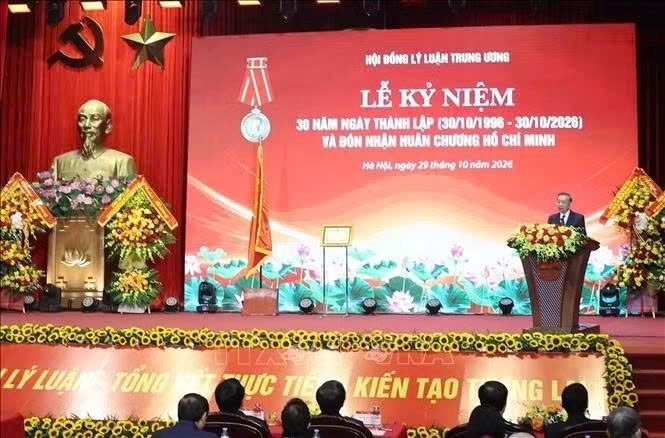 toàn văn phát biểu của tổng bí thư, chủ tịch nước tại lễ kỷ niệm 30 năm ngày thành lập hội đồng lý luận trung ương hình ảnh 2 toan van phat bieu cua tong bi thu, chu tich nuoc tai le ky niem 30 nam ngay thanh lap hoi dong ly luan trung uong hinh anh 2