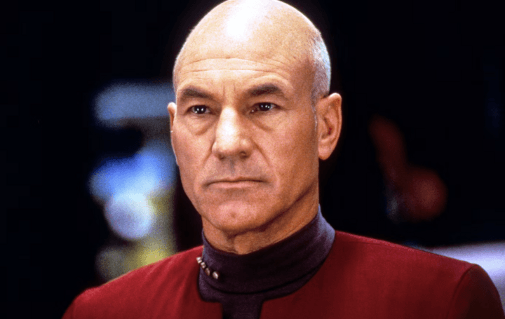 Patrick Stewart ghi dấu ấn trên màn ảnh với vai thuyền trưởng Jean-Luc Picard trong series “Star Trek: The Next Generation”.